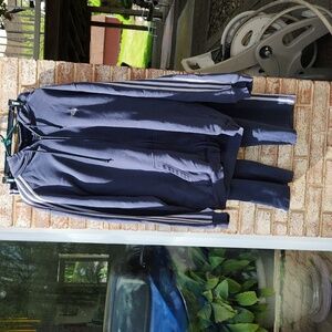 Men's Adidas Grey Sweatshirt Zip Jacket & pants